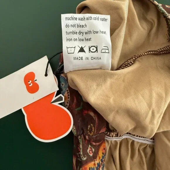 Cider halter top in burgundy pattern size 3XL NWT - Picture 6 of 6